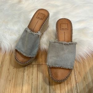 DOLCE VITA | Denim Wedges